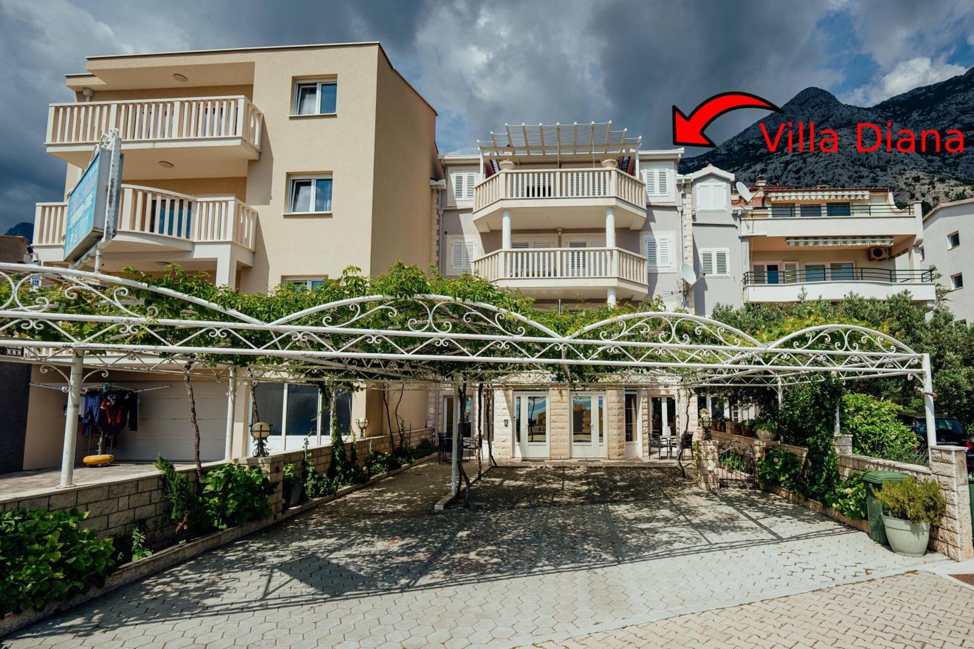 Guesthouse Villa Diana Makarska Exterior photo